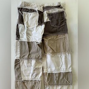 Patchwork Streetwear Jeans
